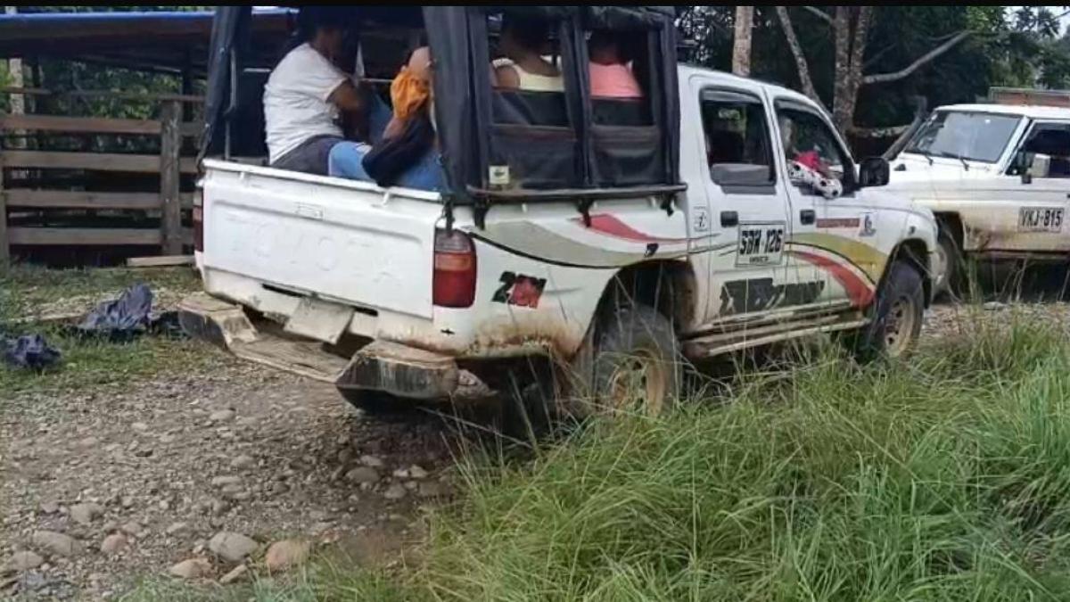 FF.  MM.  Putumayo'daki muhalifler tarafından işe alındıktan sonra üç reşit olmayan çocuğu kurtardılar