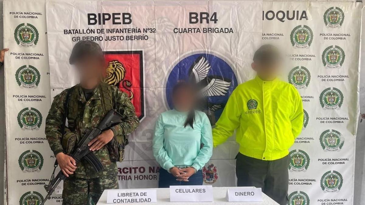 Antioquia'daki 'Körfez klanının' patronunun mali koordinatörü Alias ​​​​Dayana düştü