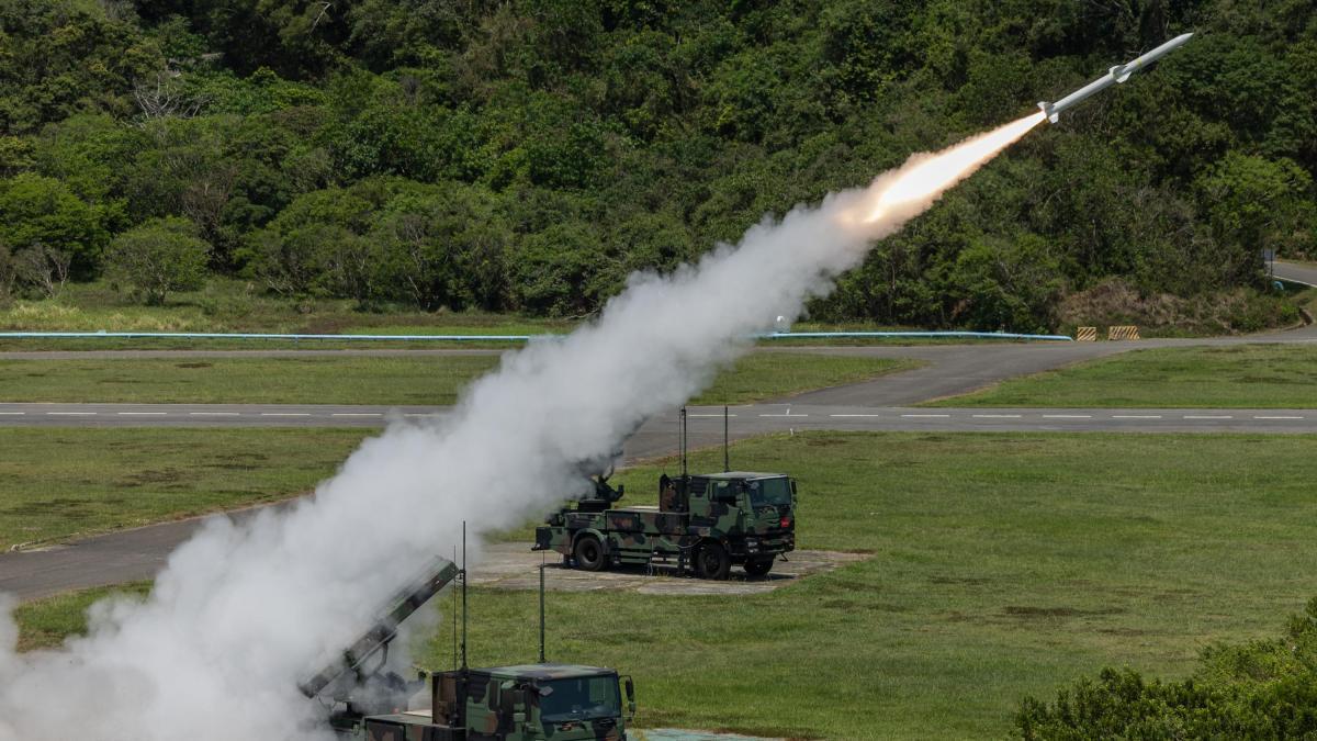 Land Sword II, el misil tierra-aire de fabricación doméstica que Taiwán probó con éxito