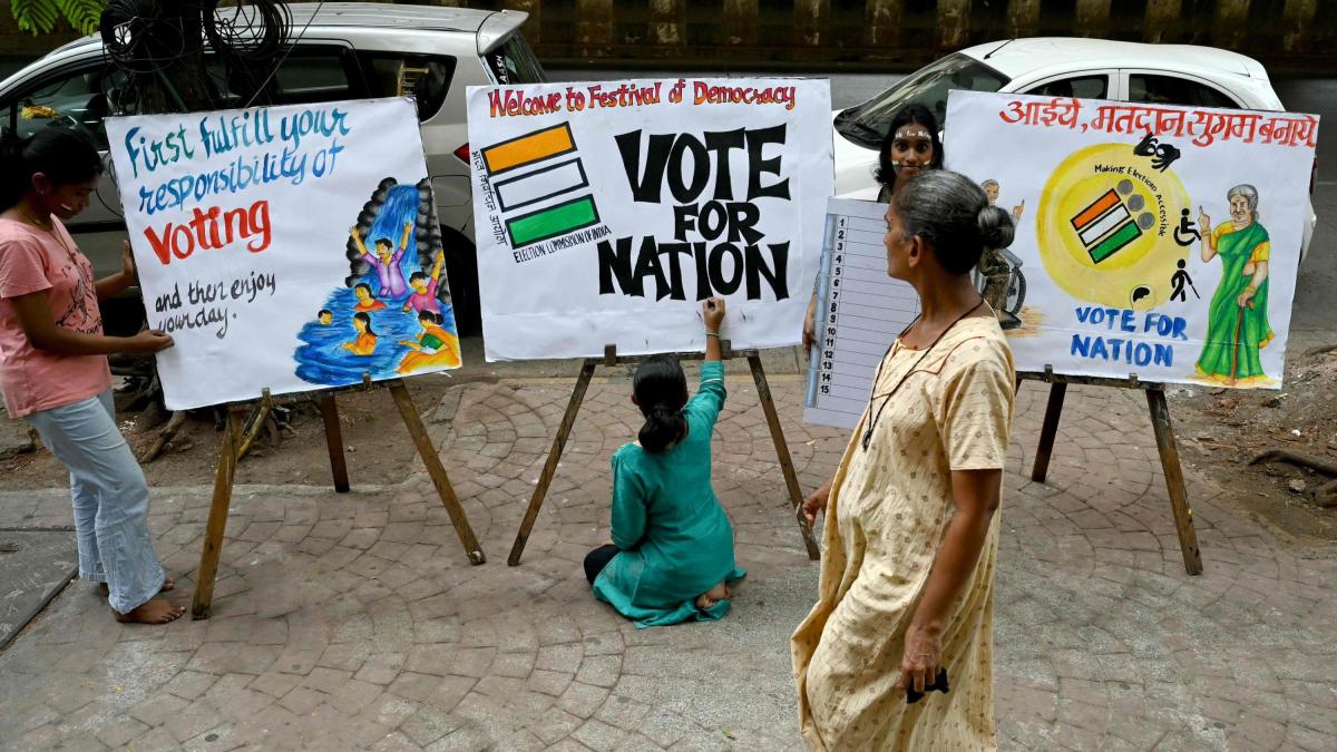 India: ¿por qué las elecciones generales tardan 44 días y el proceso se divide en siete fases?
