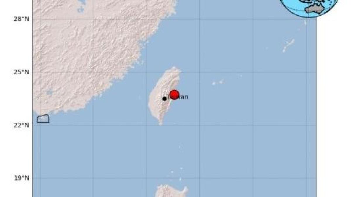 Vuelve a temblar con fuerza en Taiwán: se registra sismo de magnitud 6.0