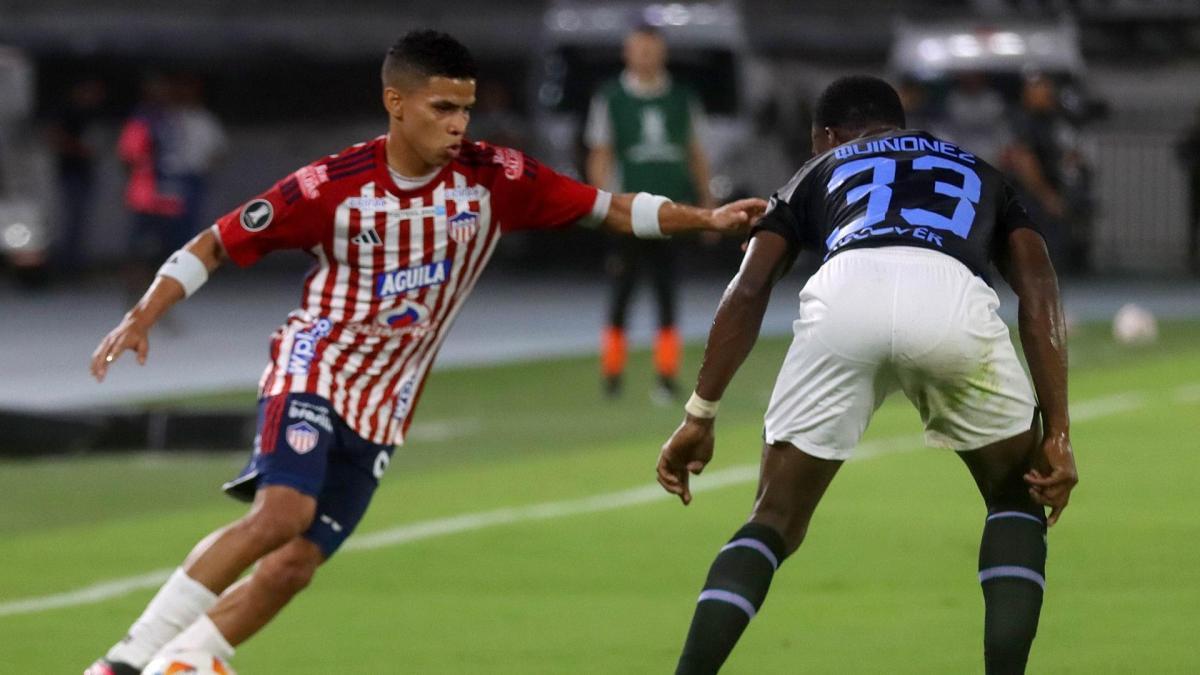 Junior tropezó en casa y no pudo con Liga de Quito en la Copa Libertadores: amargo empate