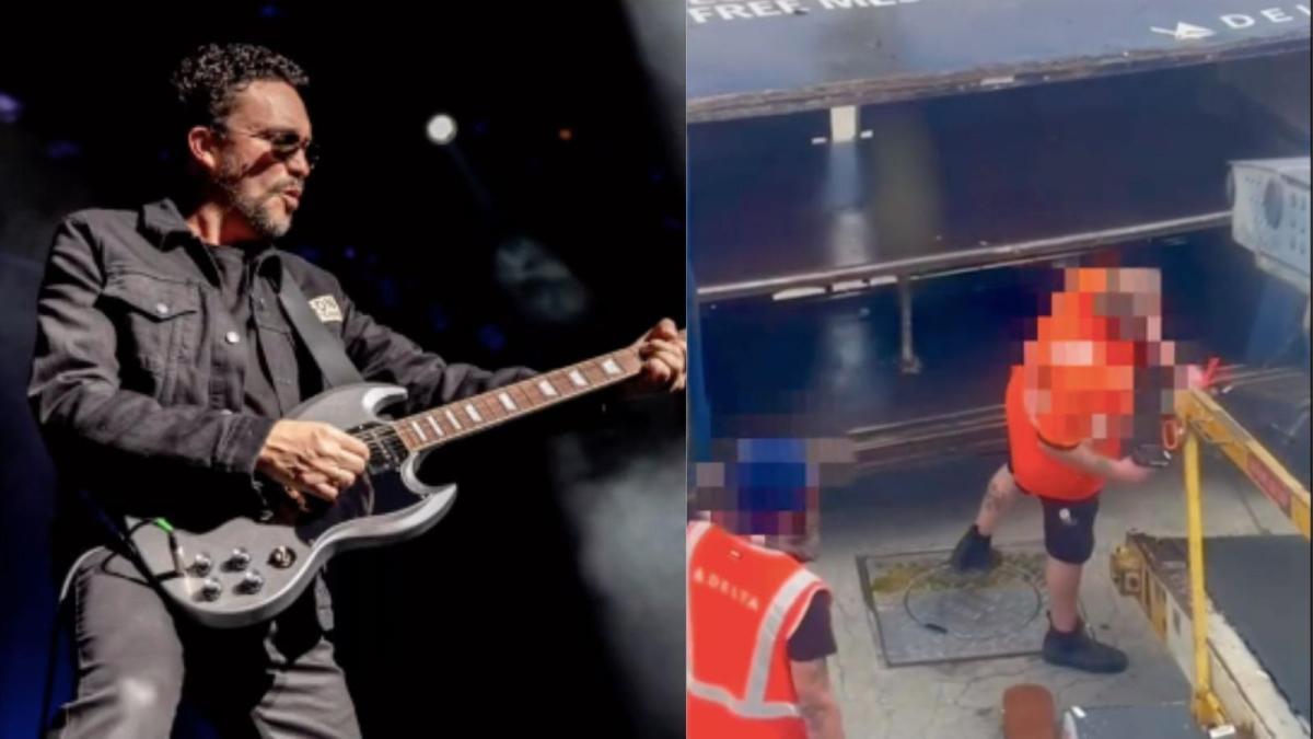 Andres Cepeda reports that his guitars were destroyed after being shipped on an American plane.