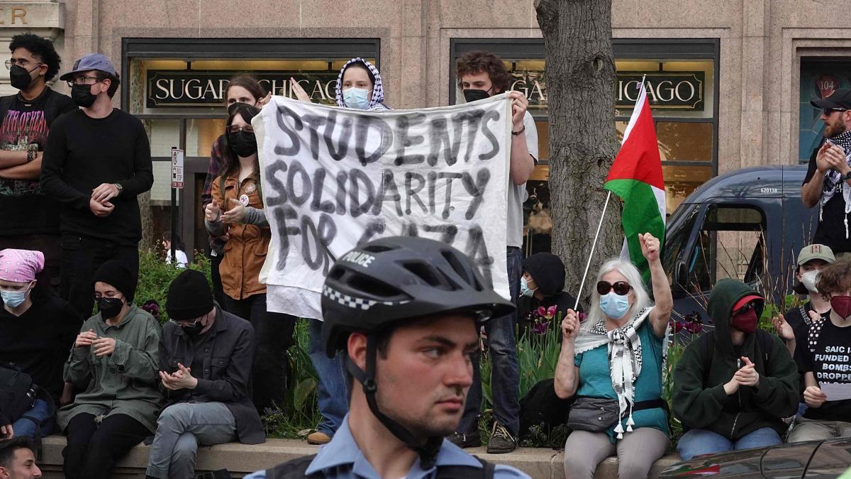 Protestas estudiantiles propalestinas se extienden de Estados Unidos a universidades en Europa