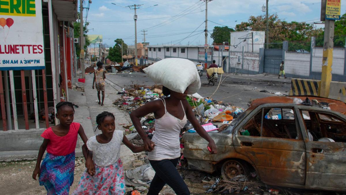 La crisis en Haití afecta ‘desproporcionadamente’ a mujeres y niñas, según la ONU