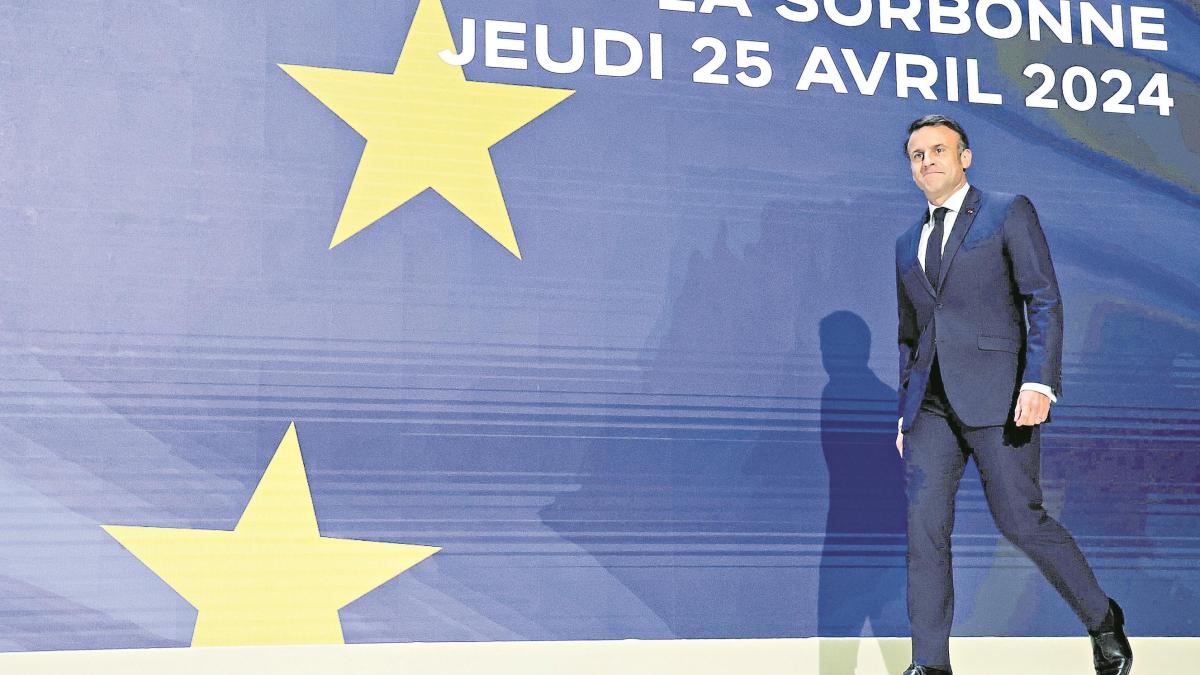 Macron y sus luces en una Europa asustada