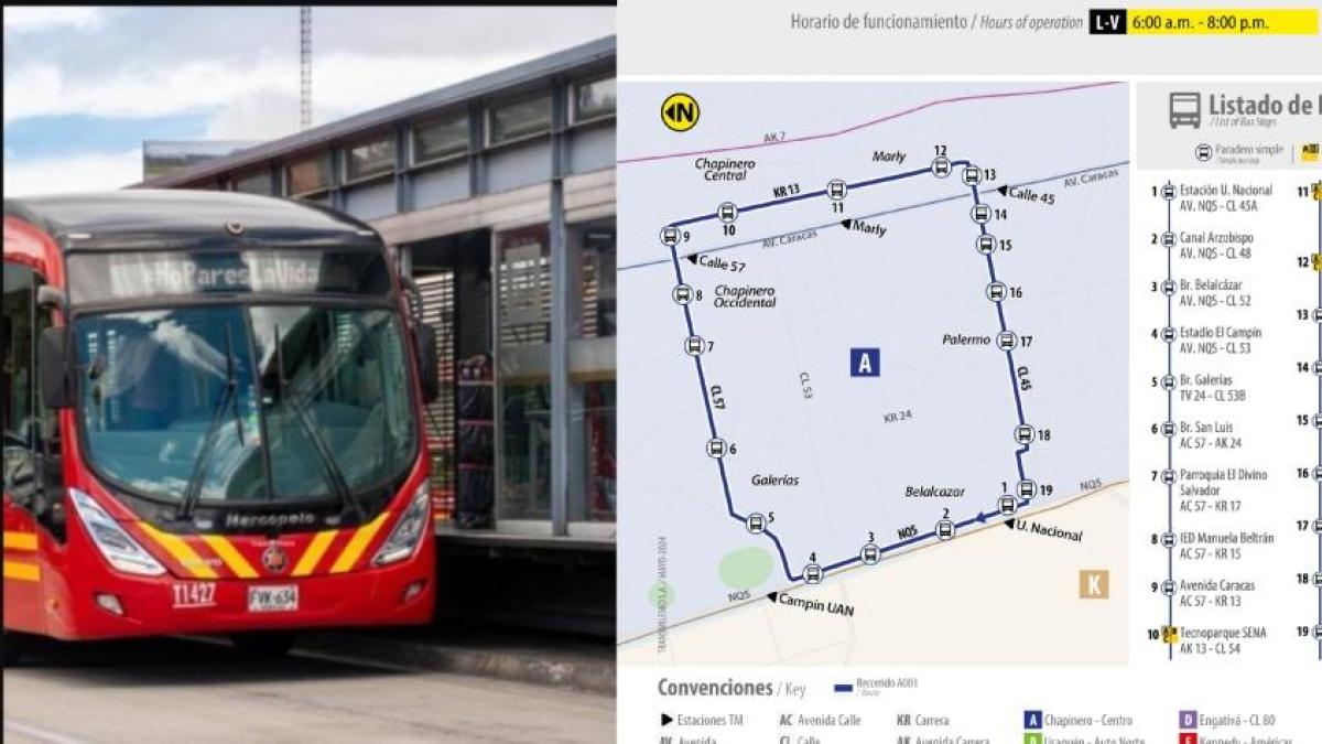 Marly İstasyonu'nun kesin olarak kapatılmasının ardından Bogotá'da dolaşmak için sahip olmanız gereken seçenekler bunlar