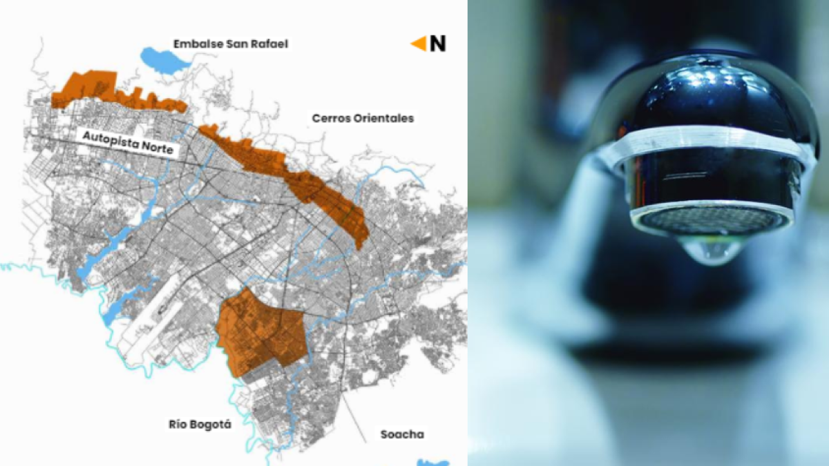 Racionamiento de agua en Bogotá: estos son los barrios que tendrán cortes este sábado 2 de noviembre 