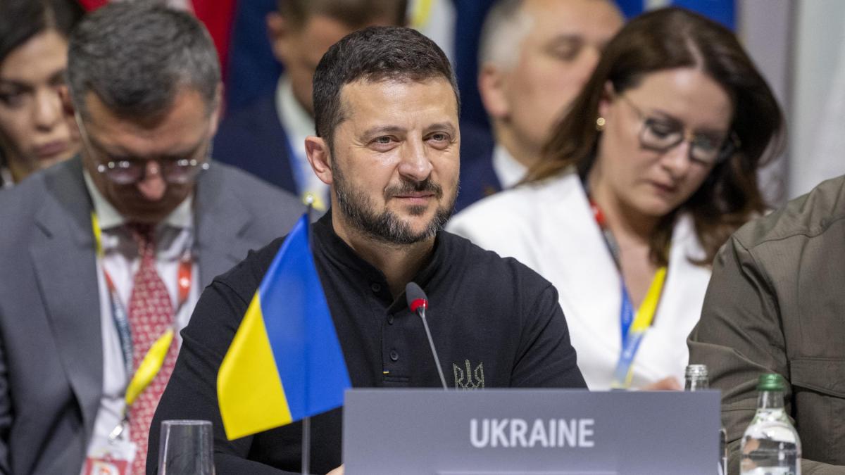 Ucrania: el presidente Volodímir Zelenski afirmo que tiene listo 'más del 90 %' de su ‘Plan de la Victoria’
