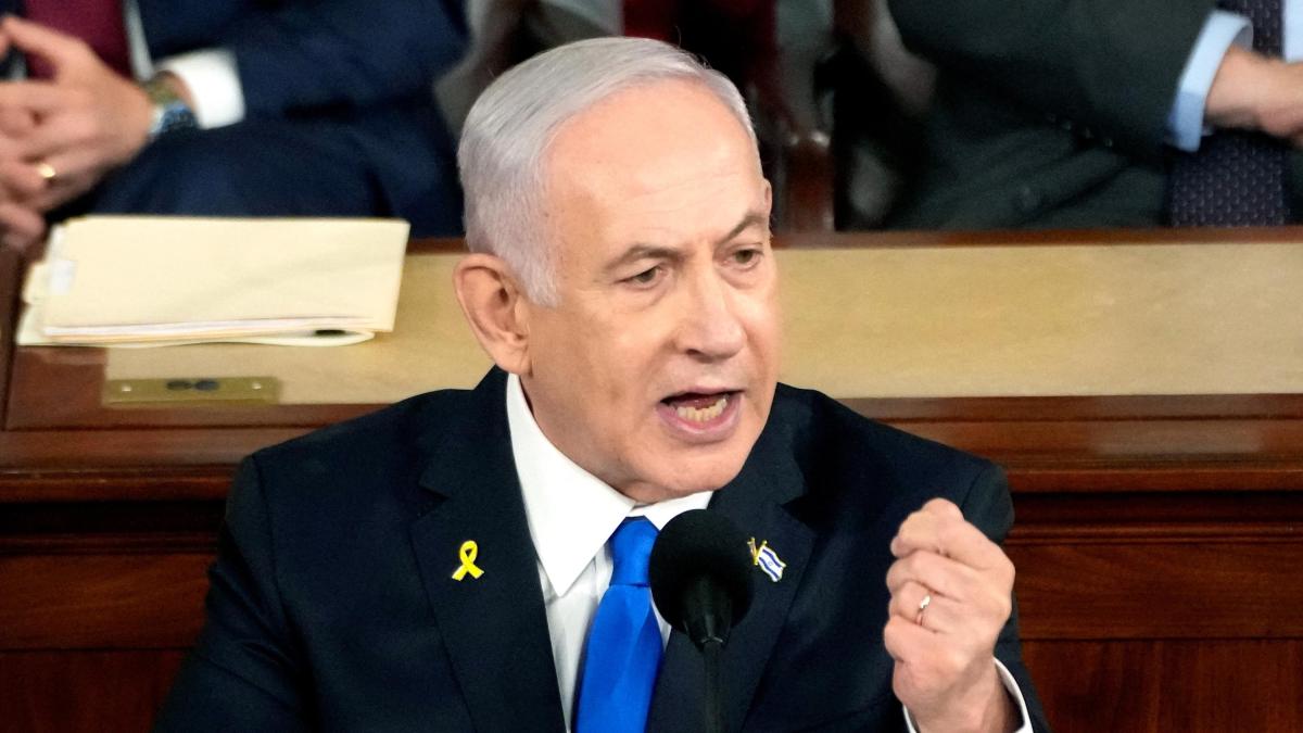 El primer ministro de Israel, Benjamín Netanyahu, asegura que su país es la única 'fuerza en el mundo que lucha contra Irán'