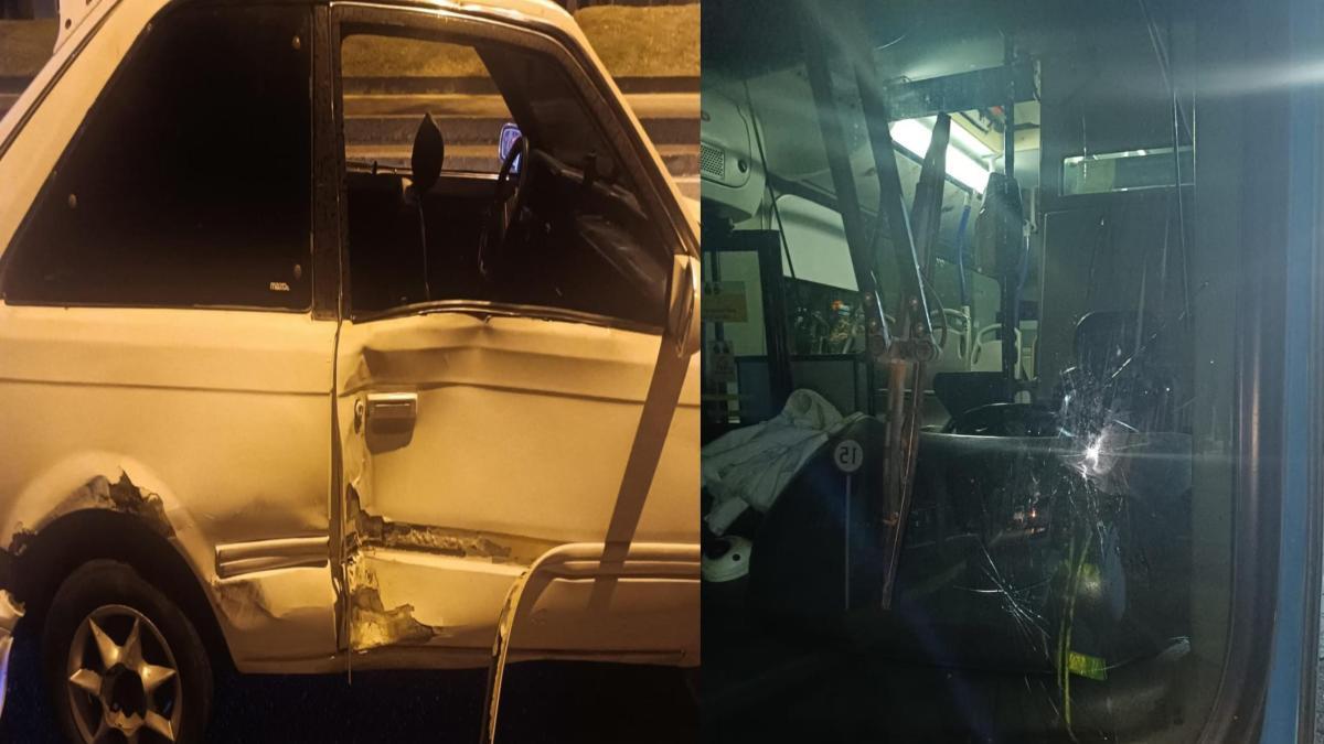 En fotos: detalles exclusivos de los vehículos implicados en el accidente que causó una persecución de película a un bus del MÍO por las calles de Cali 