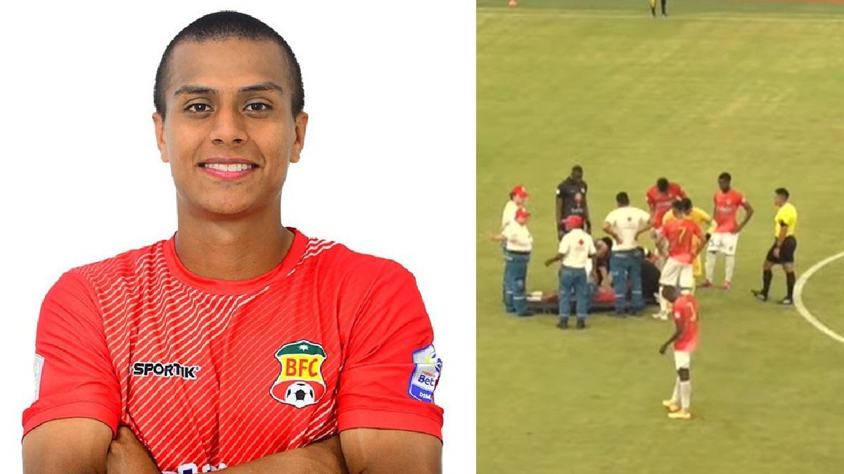 Susto en el Torneo BetPlay: Nicolás Villa, jugador del Barranquilla FC, se desvaneció en pleno partido