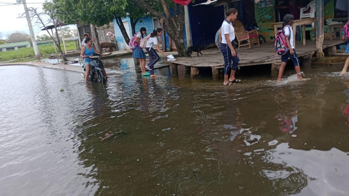 El 90 por ciento de los municipios de Sucre están en emergencia por las fuertes lluvias y vendavales