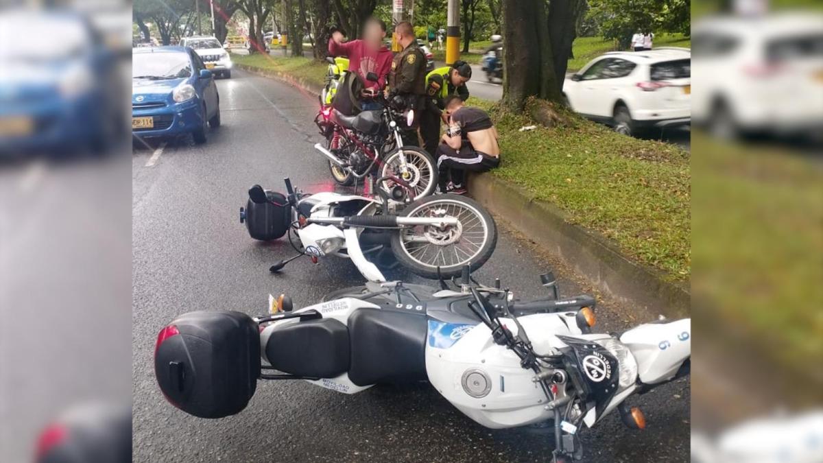 Agredieron a dos agentes de tránsito en Medellín y fueron condenados a cuatro años de cárcel