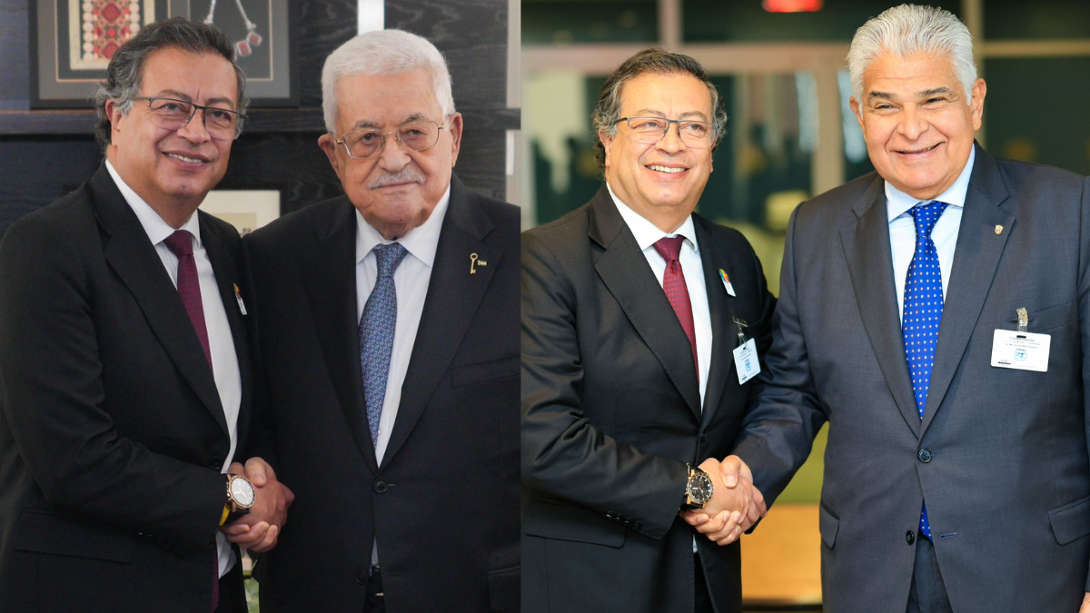 Encuentro con los presidentes de Palestina y Panamá, los otros momentos del quinto día del presidente Gustavo Petro en Nueva York