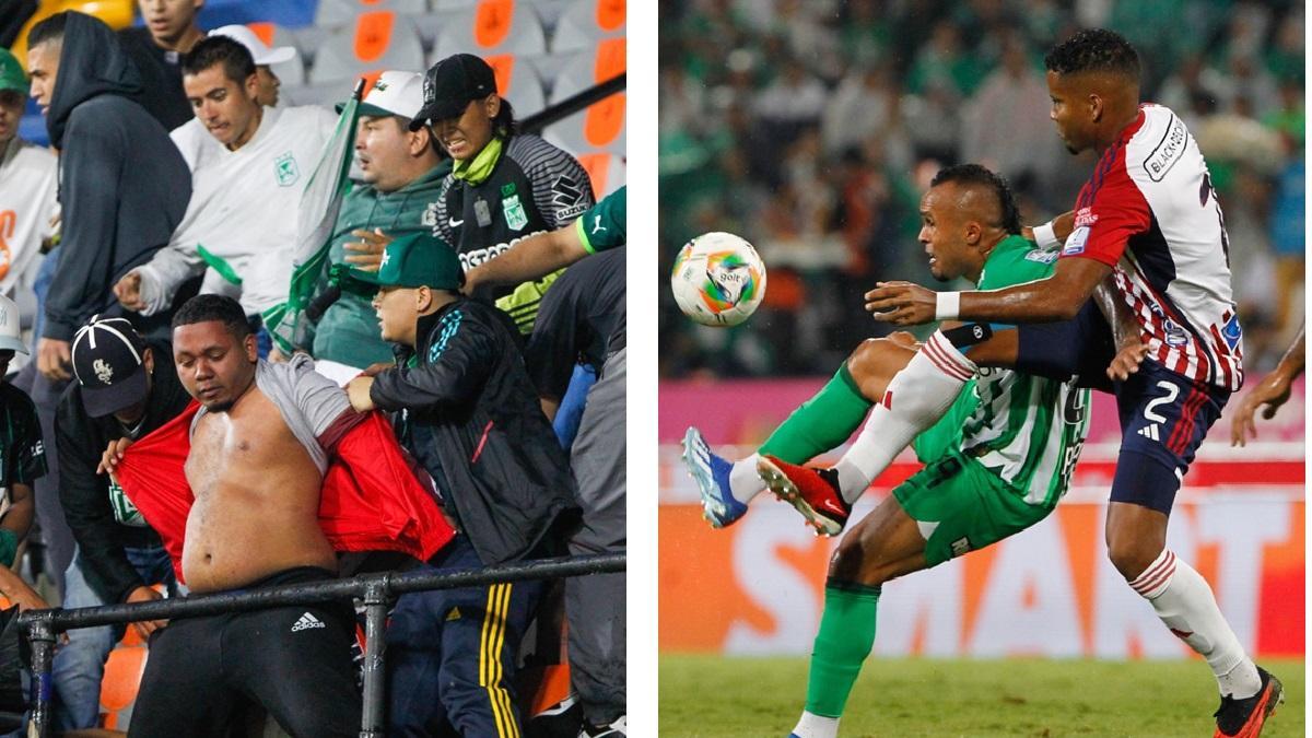 Los detalles que tuvo en cuenta el Comité Disciplinario de Dimayor para castigar con Atlético Nacional y Junior de Barranquilla
