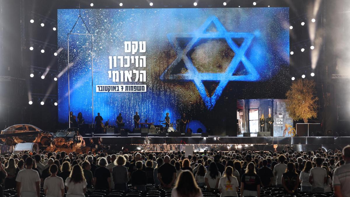 Israel: así fueron los homenajes a las víctimas y los rehenes en el primer aniversario del ataque del grupo islamista Hamás