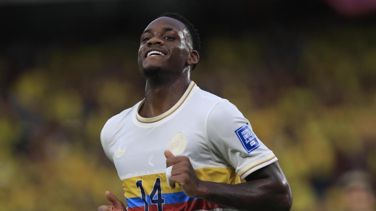 Jhon Jáder Durán anotó gol en el Colombia vs. Chile por Eliminatorias y así lo celebró el Aston Villa en sus redes