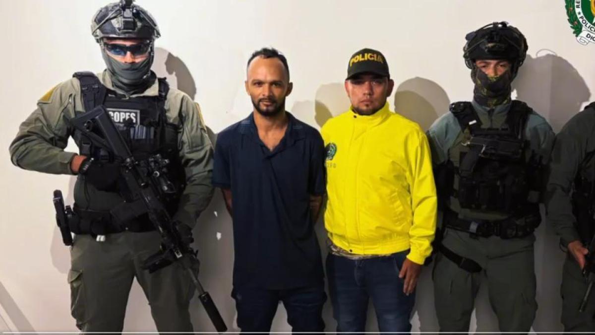 Capturan en Medellín a cuñado de alias 'Otoniel' señalado de enviar cocaína a Estados Unidos y Europa