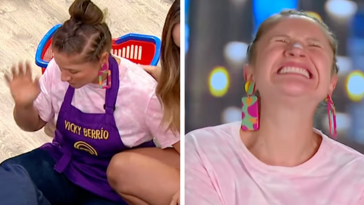 Vicky Berrío sufre una fuerte caída en 'MasterChef Celebrity': 'Estoy coja,  metí la pata, pero sé que va a valer la pena'