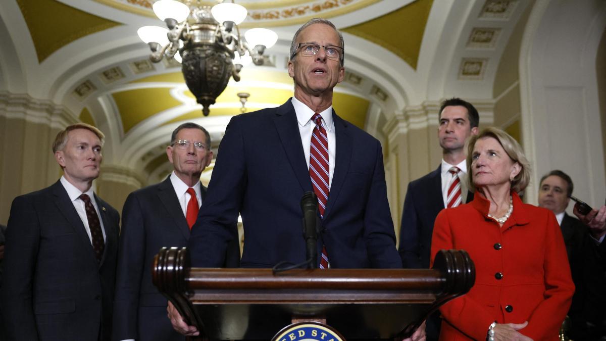 John Thune será el nuevo líder en el Senado; derrotó a Rick Scott, el candidato respaldado por Donald Trump