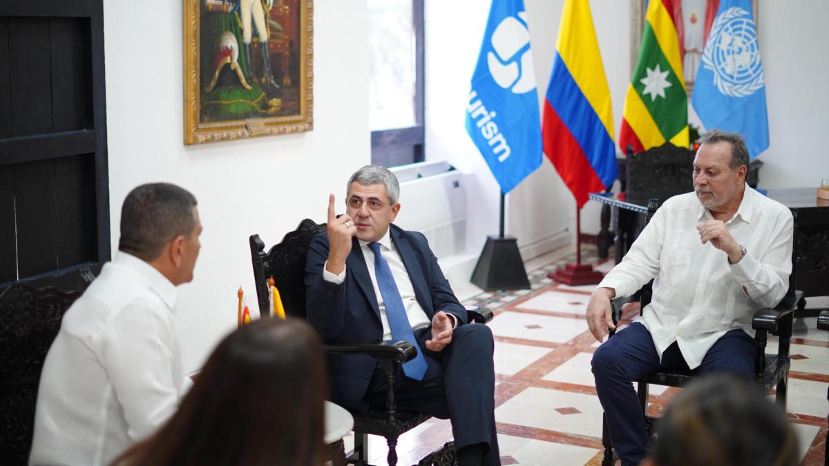 Secretario general de la Organización Mundial del Turismo (OMT) ya está en Cartagena y preside congreso mundial del sector
