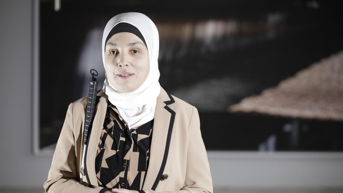 'No somos vulnerables porque seamos discapacitados, somos vulnerables porque la gente no piensa en nosotros': Sara Minkara