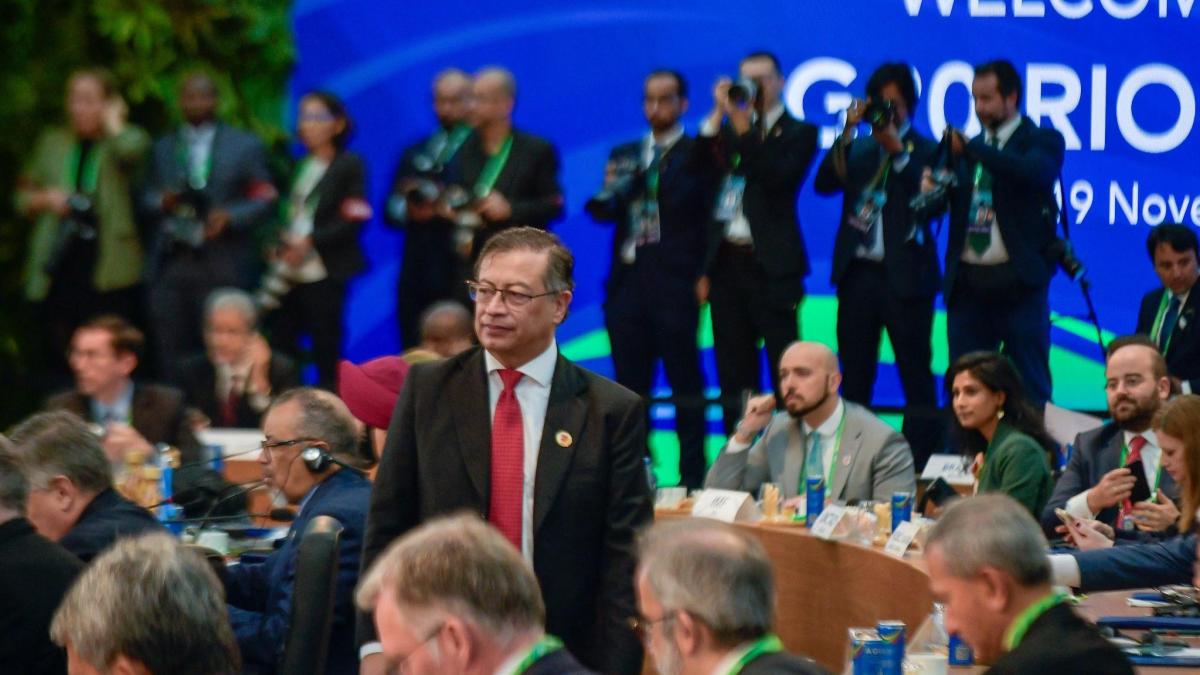 Así fue el primer día de la cumbre del G20 para el presidente Gustavo Petro: ¿Se habló de Venezuela?