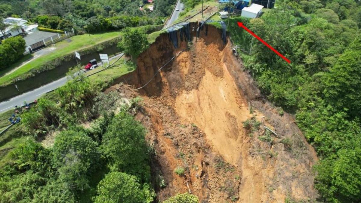 ¿Por qué la concesión Autopistas del Café le advierte a la Alcaldía de Dosquebradas por un fenómeno de remoción de masa?