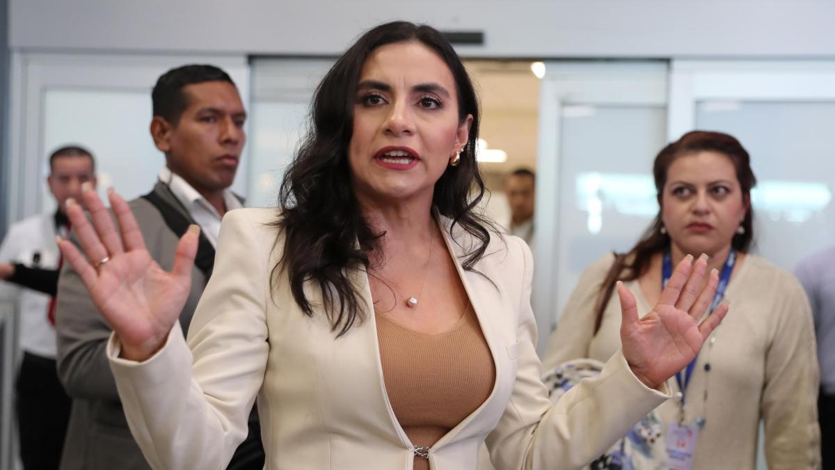 Verónica Abad, la suspendida vicepresidenta de Ecuador, regresa al país para reclamar su derecho a asumir la Presidencia