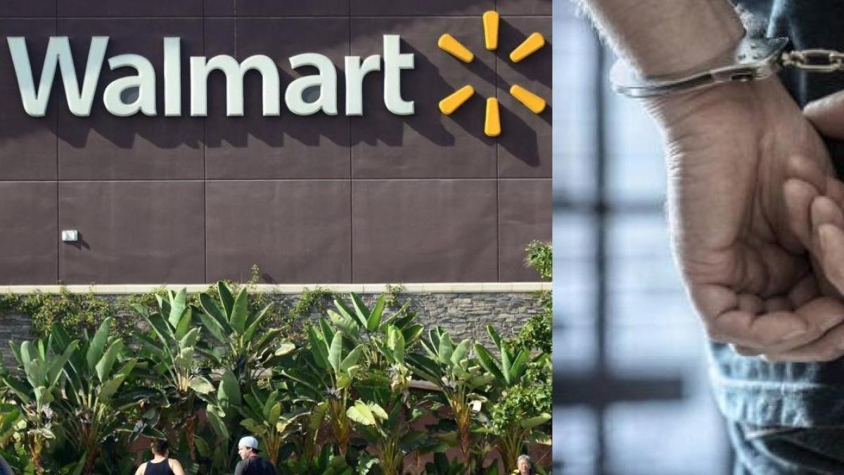 Quiso robar de forma inédita en Walmart Florida y lo atraparon como nunca pensó