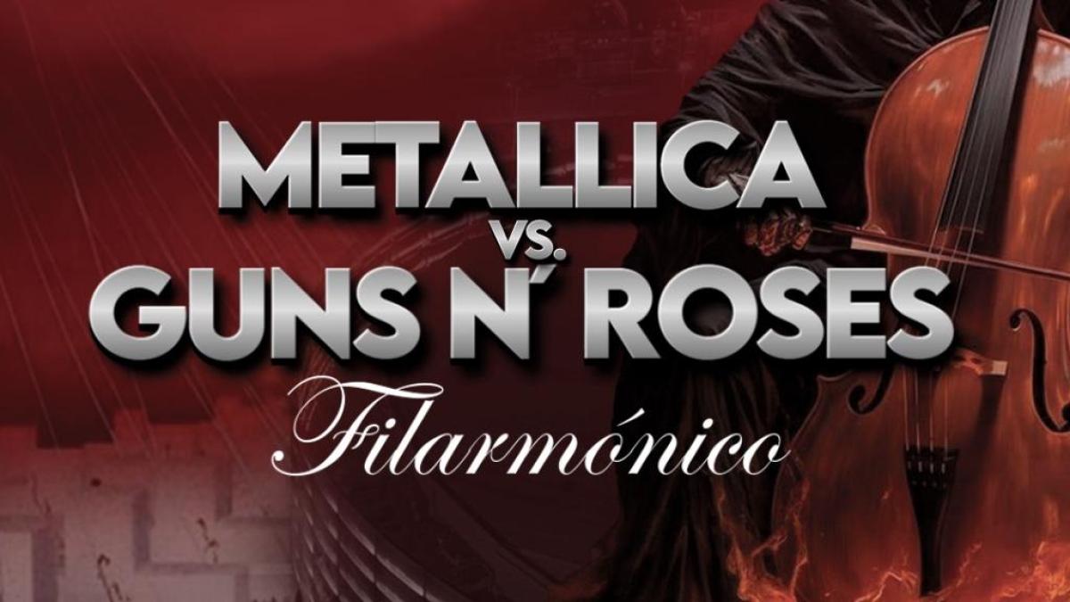 Metallica & Guns N’ Roses Filarmónico: un tributo en el Movistar Arena de Bogotá