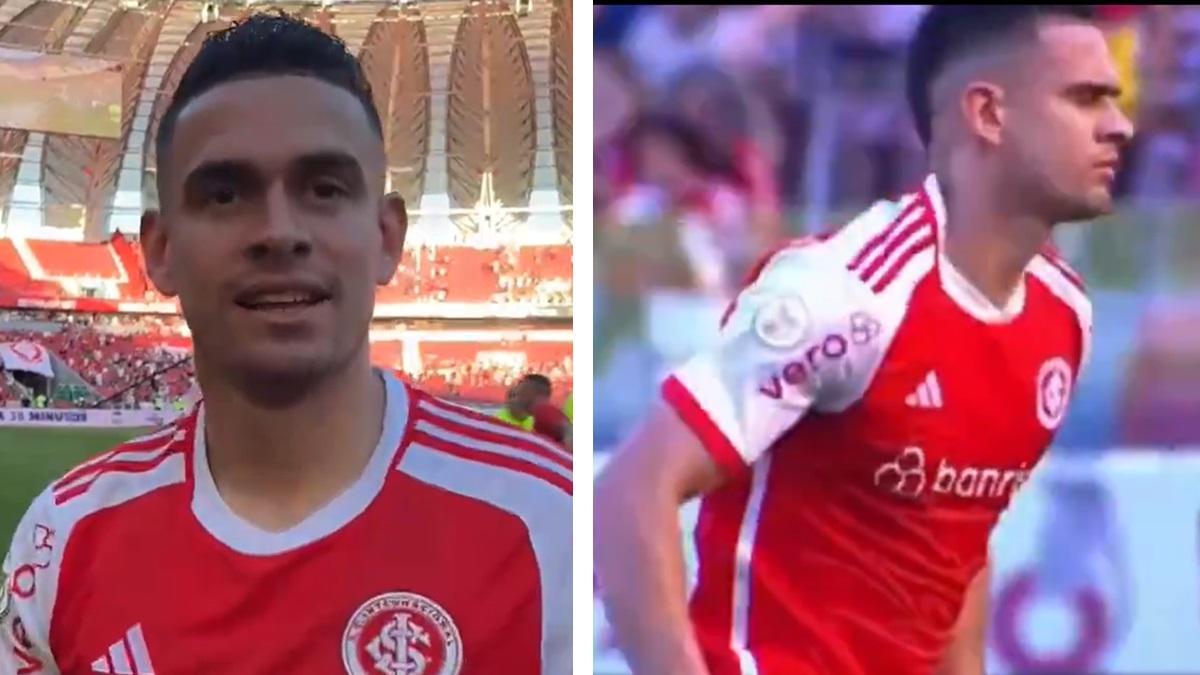 Video | Rafael Santos Borré le sigue dando motivos a Néstor Lorenzo para llamarlo: vea el gol clave que hizo en Internacional vs. Bragantino