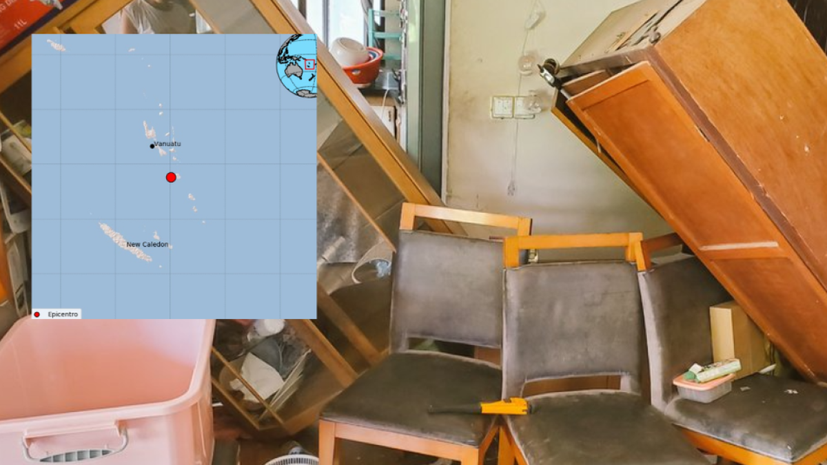 Tsunami threat vanuatu