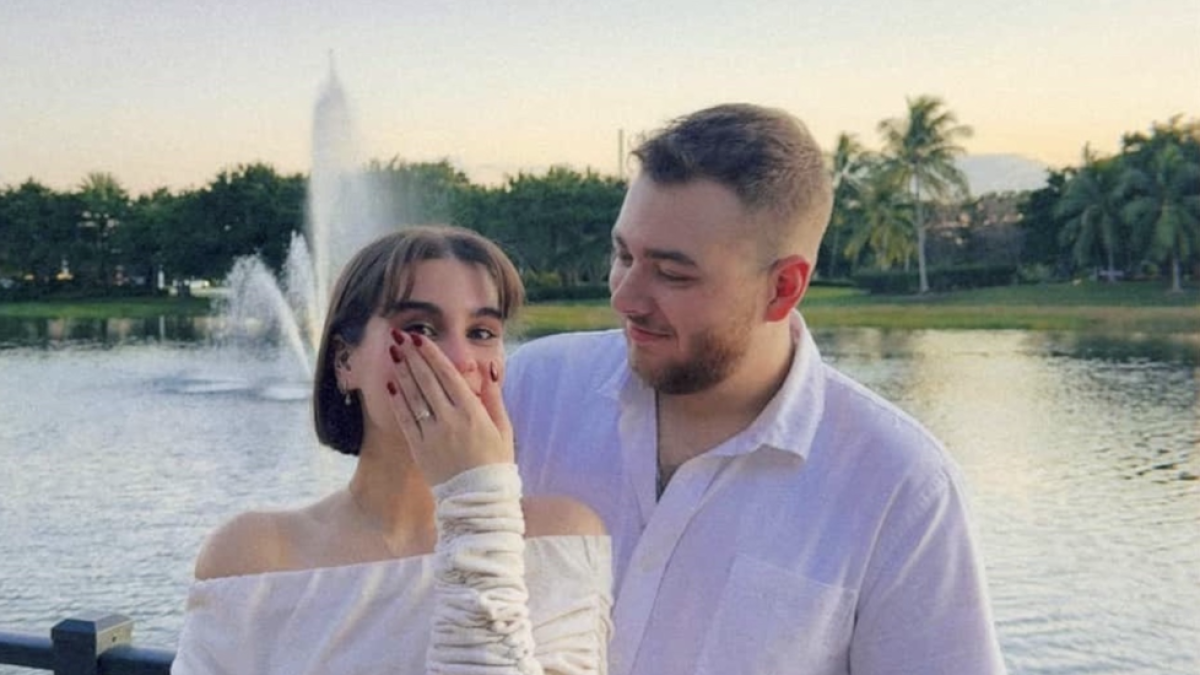 Le pidió matrimonio a su novia en Florida y se volvió viral por este motivo: 'No me culpen'