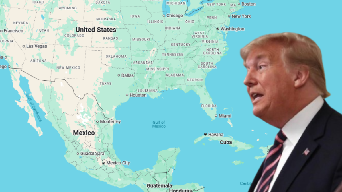 Donald Trump cambiará el nombre del Golfo de México a 'Golfo de América'  una vez asuma como presidente de Estados Unidos