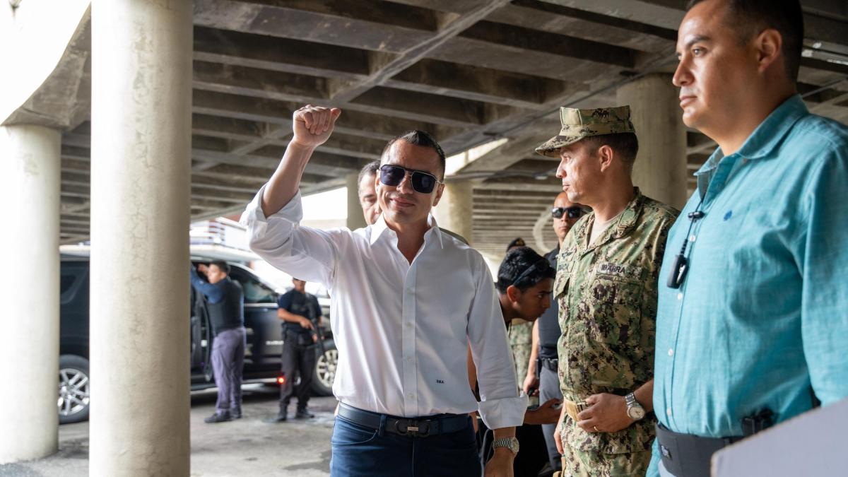 Noboa anuncia que promoverá una Constituyente si logra ser reelegido presidente de Ecuador