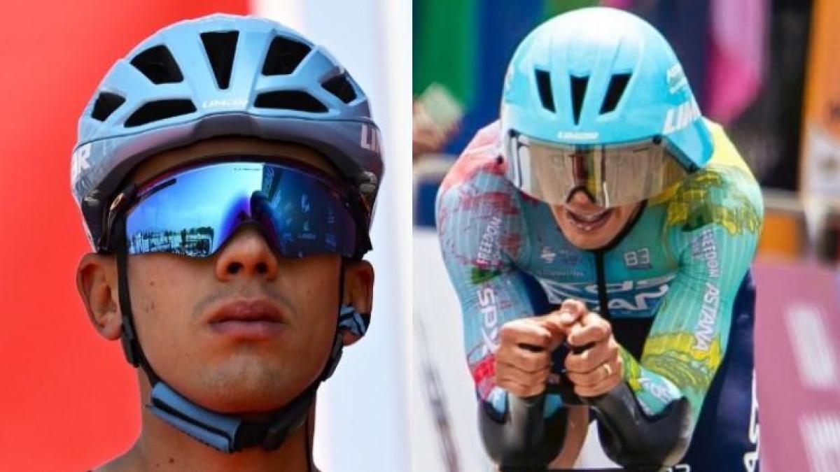 Harold Tejada voló en la Vuelta a Romandía: solo perdió 4 segundos con Remco Evenepoel en el prólogo