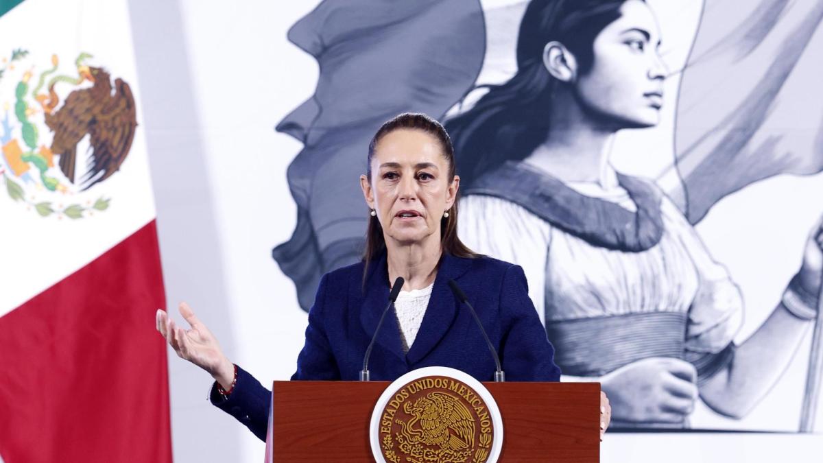 La secretaria de Seguridad de Estados Unidos acusa a presidenta de México de alentar las protestas de Los Ángeles
