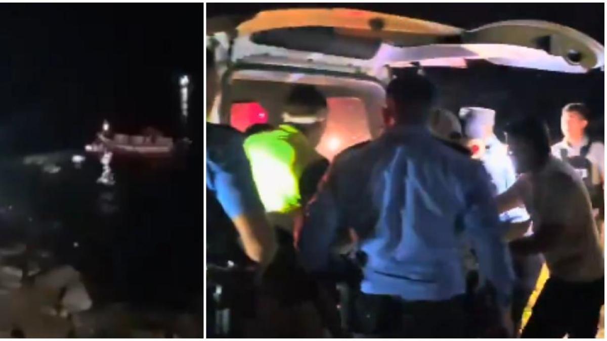Avión de pasajeros cayó al mar tras salirse de la pista al intentar aterrizar en Honduras: ‘Aeronave prendió fuego’