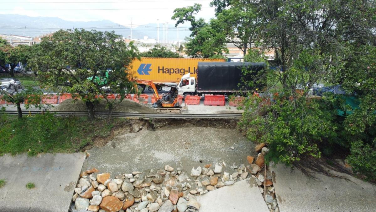 Arrancan obras de mitigación en el río Medellín para evitar una tragedia