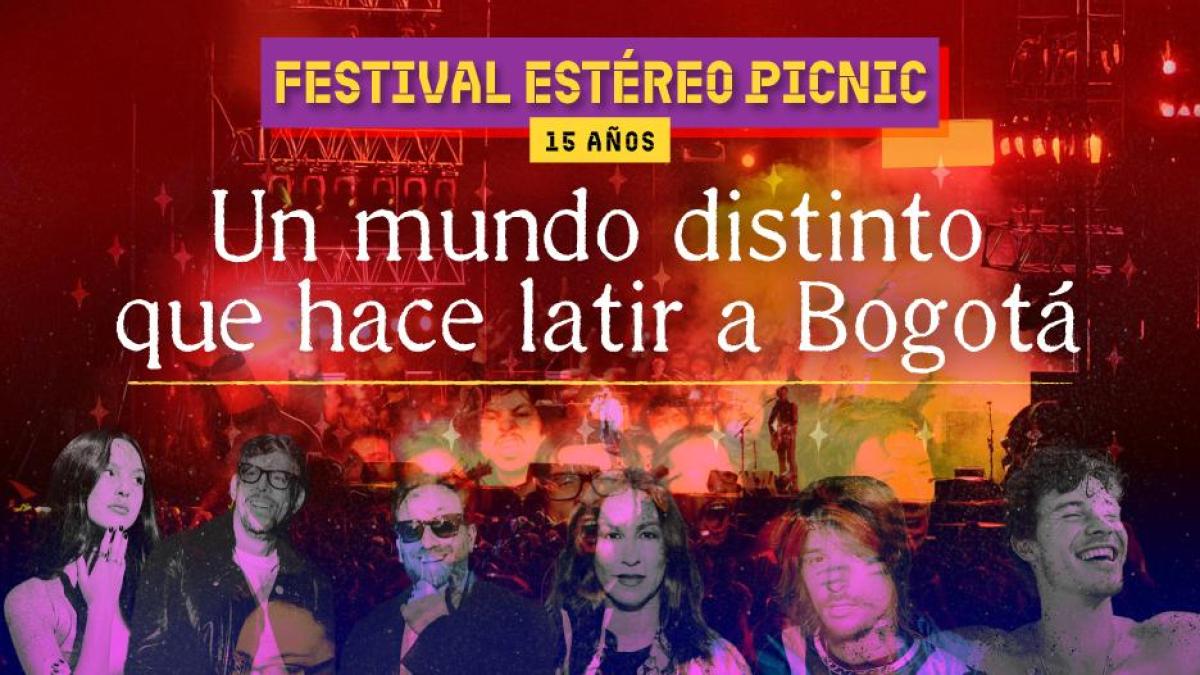 Festival Estéreo Picnic 2025: qué artistas hay este año, horarios y transporte de salida en Bogotá