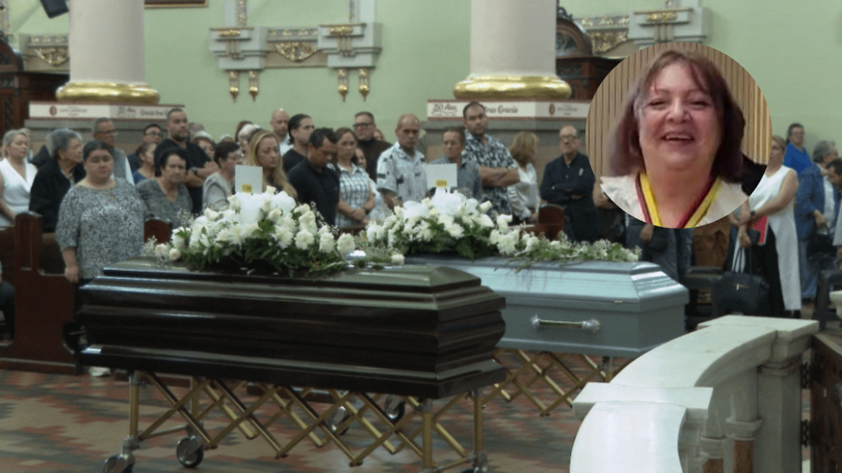 Así despidieron en Envigado a la periodista María Victoria Correa y su hermana, asesinadas por sicarios