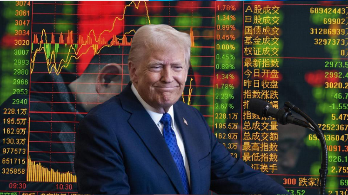 Bolsas experimentan subidas de la historia tras 'pausa' de 90 días en aranceles 'recíprocos' por Donald Trump