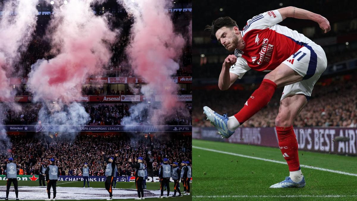 Los golazos de la paliza del Arsenal al Real Madrid en la Liga de Campeones: Declan Rice, la gran figura