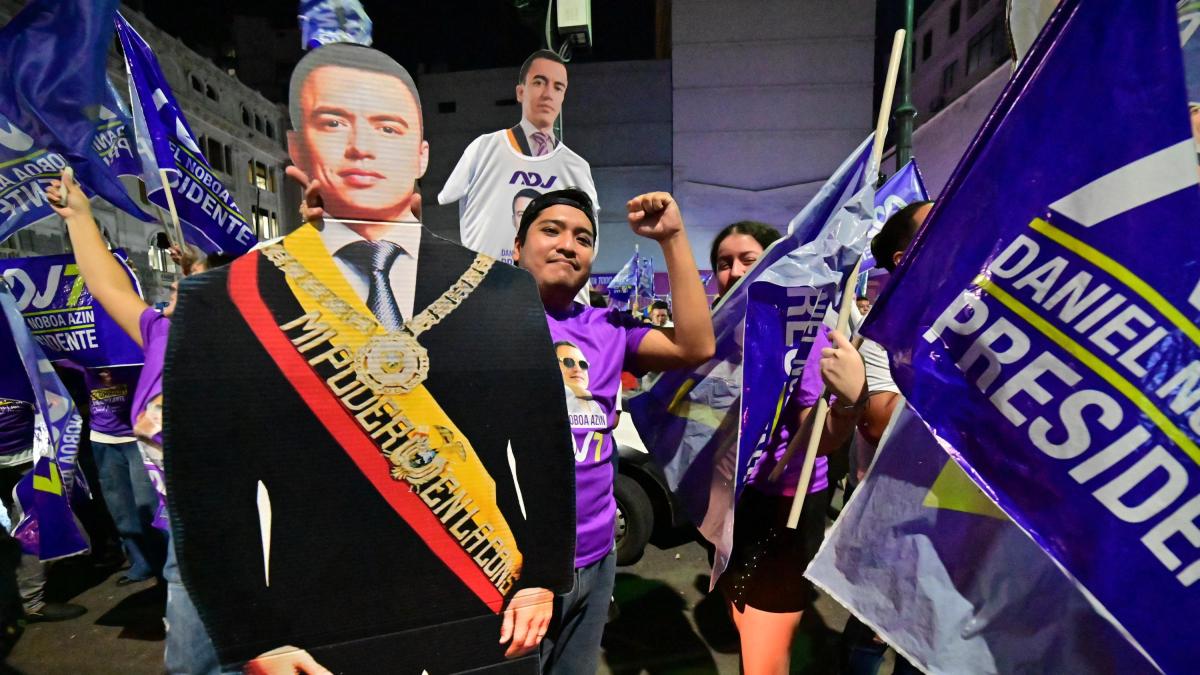 CNE de Ecuador rechaza las acusaciones de un supuesto fraude tras victoria de Daniel Noboa en elecciones