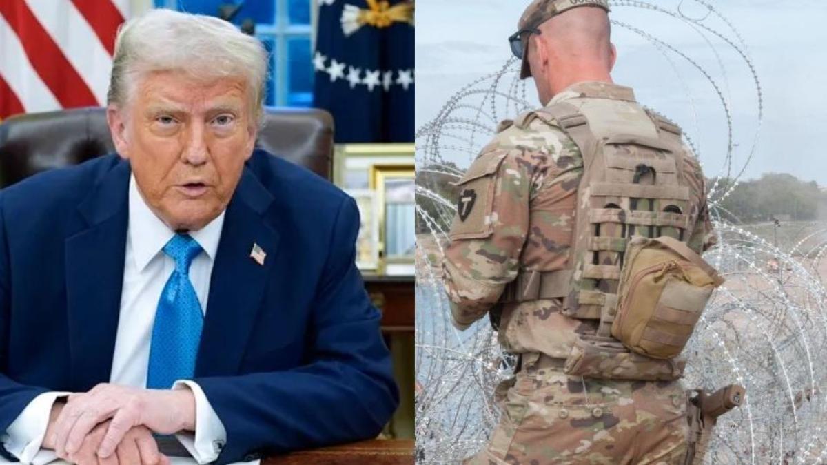 ¿Cuántas personas para asilo están dejando entrar al día en la frontera ahora que entró Trump, según la IA?