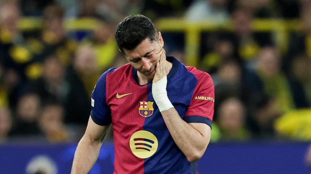 Robert Lewandowski: Barcelona confirma su seria lesión, duda para final de la Copa del Rey contra Real Madrid