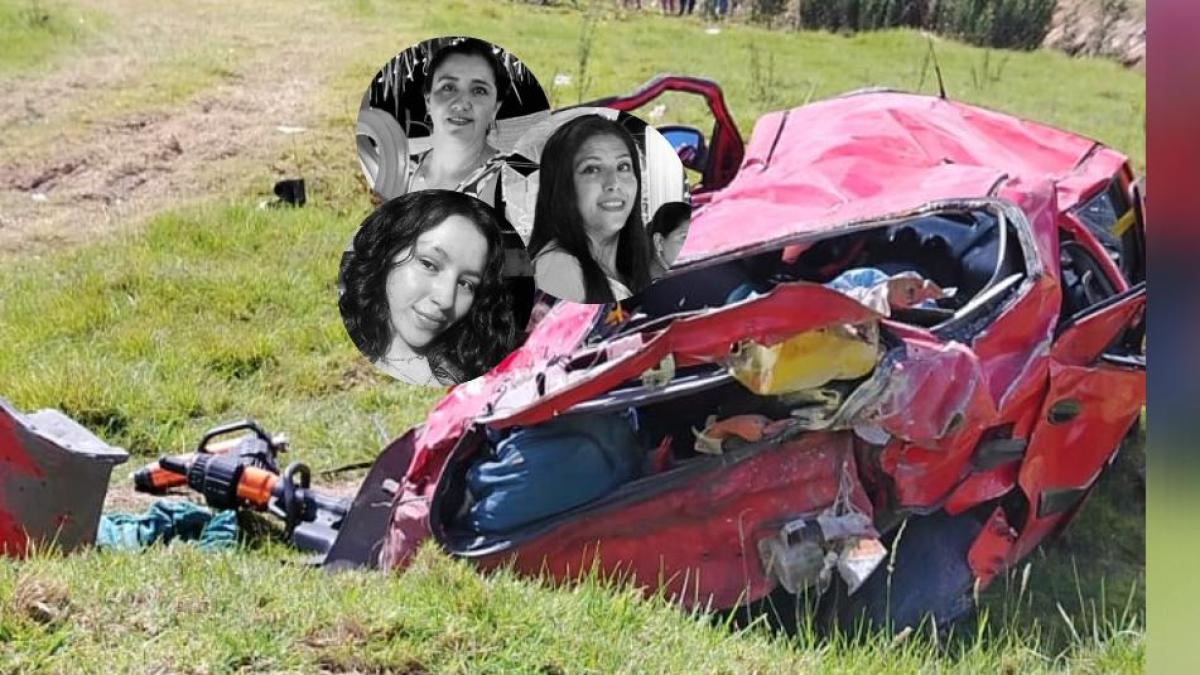 Víctimas de accidente de Tunja regresaban a Bogotá tras visitar a su madre: familia señala a otro carro involucrado
