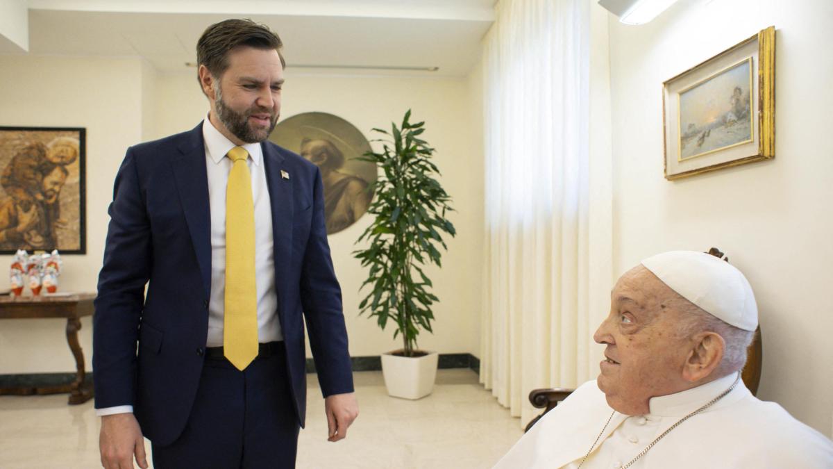 JD Vance fue el último alto cargo internacional que recibió el papa Francisco antes de morir: así fue el encuentro
